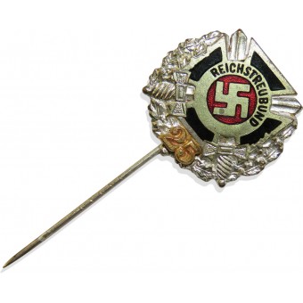 3rd Reich Reichstreubund former professional soldiers member pin for 25 years. Espenlaub militaria