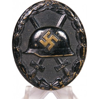 Black wound badge 3rd grade 1939. Espenlaub militaria