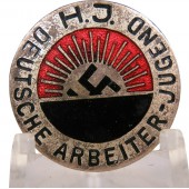Early HJ badge-D.Baudermann Erlbach