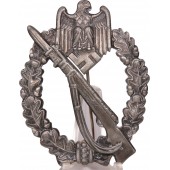 Infanterie Aanval Badge. Zilver. Richard Simm u Sohn