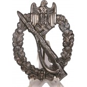Distintivo di fanteria d'assalto in argento marcato R.S.