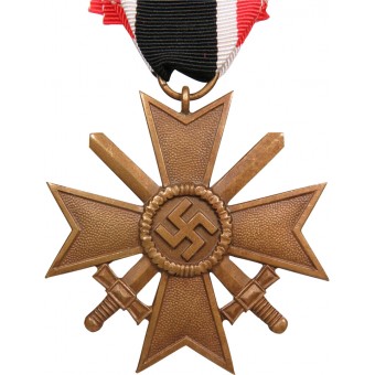 Крест KVK 1939 2Klasse с мечами. Grossmann & Co. Wien. Espenlaub militaria