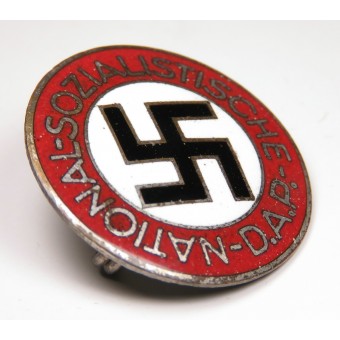 NSDAP:s medlemsmärke M1/136 RZM. Matthias Salcher. Espenlaub militaria