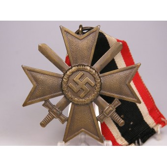 Croix du mérite de guerre avec épées 1939 Robert Hauschild, a marqué 56. Espenlaub militaria