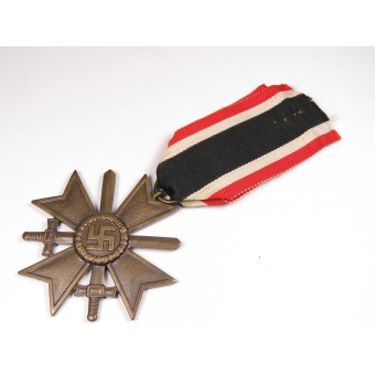 War Merit Cross with Swords 1939 Robert Hauschild, marked 56. Espenlaub militaria