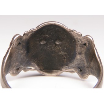 Traditional ring with skull and crossbones-3rd Reich. Espenlaub militaria