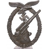 Fliegerabzeichen der Artillerie / Luftwaffen-Flakkampfabzeichen Assmann