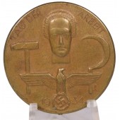Значок в честь 1 Мая 1934 года 3-ий рейх. Производитель: Mütze und Henning