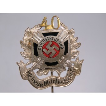 Distintivo donore di un membro degli ex soldati professionisti della Germania - Reichstreubund. Espenlaub militaria