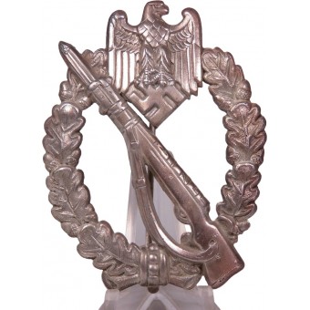 Otto Schickle Infanterie-Sturmabzeichen, mit einem kleinen Scharnier. Hohle. Espenlaub militaria