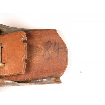 Waffen-SS Kampfgürtel mit Stahlschnalle, 155/40-Assmann. Espenlaub militaria