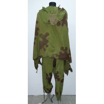 Conjunto de traje de camuflaje del Ejército Rojo Amoeba. Colores durante el día de verano. Espenlaub militaria