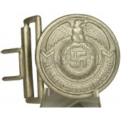 SS Führer Koppelschloss - SS hebilla, aluminio Overhoff & Cie