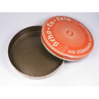 Wehrmacht Army Chocolate Tin-1938 - Scho-Ka-Kola, Sprengel, Hanovre. Espenlaub militaria