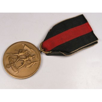 Medalla conmemorativa del 1 de octubre de 1938 en honor del Anschluss de Checoslovaquia. Espenlaub militaria