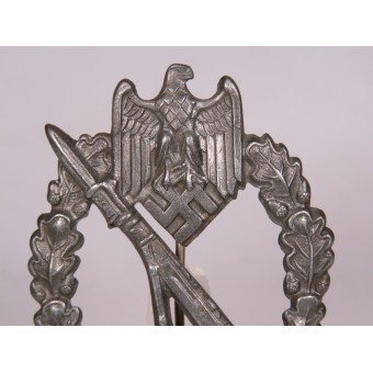Ernst L. Müller Infanteriesturmabzeichen in Silber. Тип 1.8.2. Espenlaub militaria