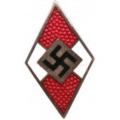 Hitlerjugendens medlemsmärke M1/102-Frank & Reif