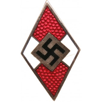 Hitler Youth member badge M1/102-Frank & Reif. Espenlaub militaria