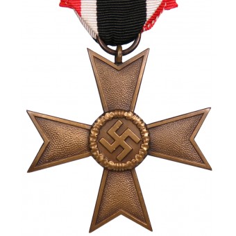 Kriegsverdienstkreuz 1939 ohne Schwertern, 2a classe. PKZ 1 Deschler & Sohn. Espenlaub militaria