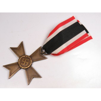 Kriegsverdienstkreuz 1939 ohne Schwertern, 2a classe. PKZ 1 Deschler & Sohn. Espenlaub militaria