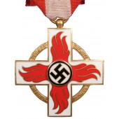 Croce dei Vigili del Fuoco del Terzo Reich per lungo servizio 1a classe