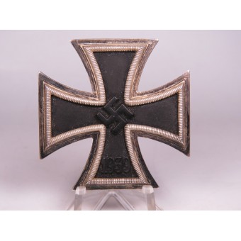 Croce di ferro in astuccio di 1a classe 1939. 65 Klein & Quenzer. Espenlaub militaria
