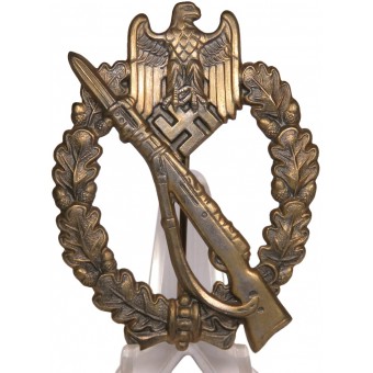 Isa InfanteriEsturmabzeichen pronssissa “Wienin suunnittelu”. Espenlaub militaria