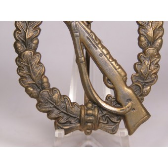 Isa Infantersurmabzeichen en bronze Vienne Design. Espenlaub militaria