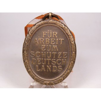 Médaille pour la construction du mur ouest 1er type. Espenlaub militaria