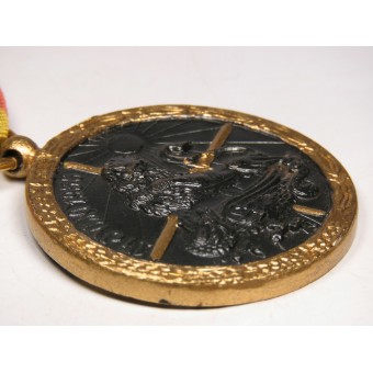 Medaglia Per la campagna spagnola 1936-1939 Egana Industias. Medalla de la Campaña Española. Espenlaub militaria