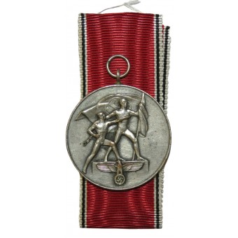 Medalla en memoria del 13 de marzo de 1938, en honor a la Anschluss de Austria. Espenlaub militaria