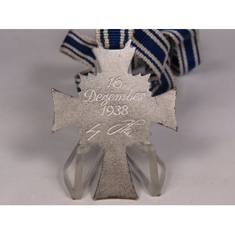 Madres Cross, Grado de plata. Establecido por Adolf Hitler en 1938. Espenlaub militaria