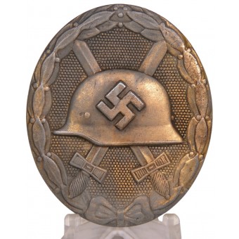 Verwundetenabzeichen in Gold 1939 PKZ 26, B. H. Mayers Kunstprägeanstalt. Espenlaub militaria