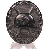 Wound badge, black, 1939 LDO L/56 Funke & Brünninghaus