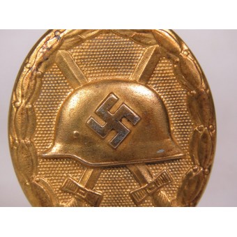 Verwundetenabzeichen Gold Klasse 1939. PKZ 107 Karl Wild. Espenlaub militaria