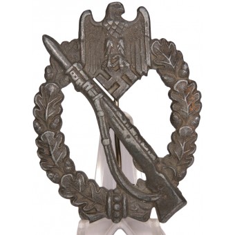 Infanterie Sturmabzeichen in Silber- und. Espenlaub militaria