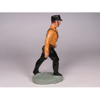 Figurina di un soldato di Guardia SS Lah in uniforme precoce, elastolina. Espenlaub militaria