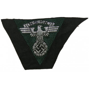 NSKK hoofddeksel badge. Stahlgrün, Nordsee/Kurpfalz. Espenlaub militaria