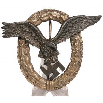 Luftwaffe / Flugzugführerabzeichen - Badge, Juncker. Zinc. Espenlaub militaria
