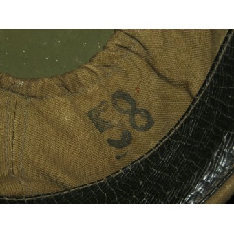 Casco SSH39, LMZ-1941, altura 2a. 58 Tamaño. Espenlaub militaria
