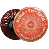 Lattina di cioccolato Scho-ka-kola 1941 con contenuto originale, Wehrmacht