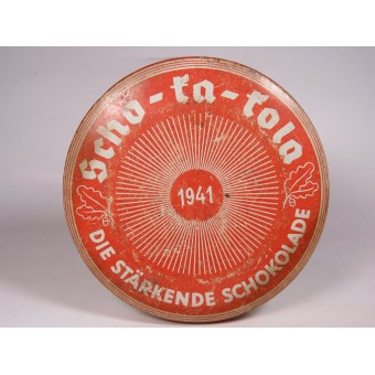 Scho-ka-kola 1940 банка с шоколадом для Вермахта. Espenlaub militaria