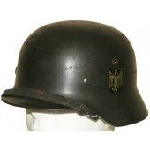 Стальной шлем Вермахта m35 NS64/ 5861 в сборе