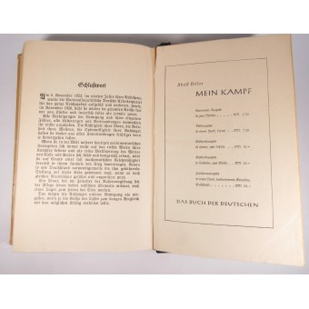 Книга Mein Kampf Adolf Hitler город Sankt Pölten, выпуска 1940 года. Espenlaub militaria