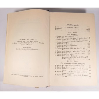 The book Mein Kampf by Adolf Hitler, Saint Pölten, 1940 wedding issue. Espenlaub militaria