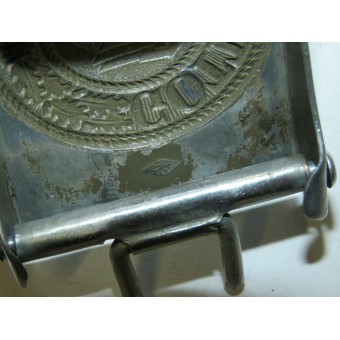 Fibbia in alluminio della Wehrmacht R.S. & S. Richard Sieper & Sohn. Espenlaub militaria