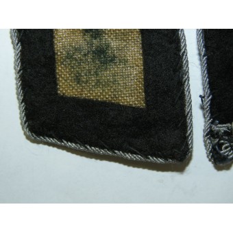 Waffen-SS-befälhavare med graden SS-Obersturmführer kragflikar. Espenlaub militaria