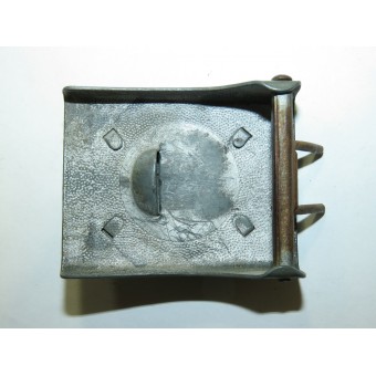 Hebilla de zinc de la Luftwaffe, comprada por un particular. Espenlaub militaria