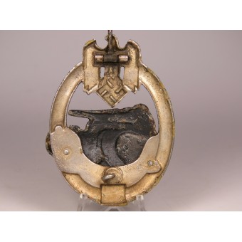 Panzerkampfabzeichen i silver 25 CE Juncker. Espenlaub militaria