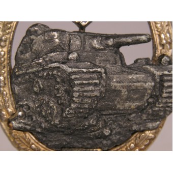 Panzerkampfabzeichen in zilver 25 CE Juncker. Espenlaub militaria